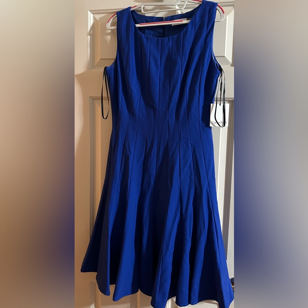 NWT Blue Calvin Klein Dress